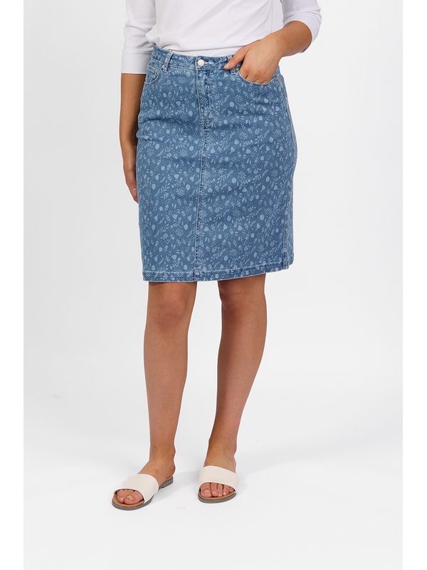 372AV Denim Skirt