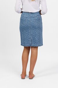 372AV Denim Skirt