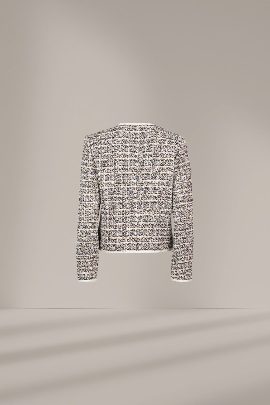 Short Jacket With Trim Detail