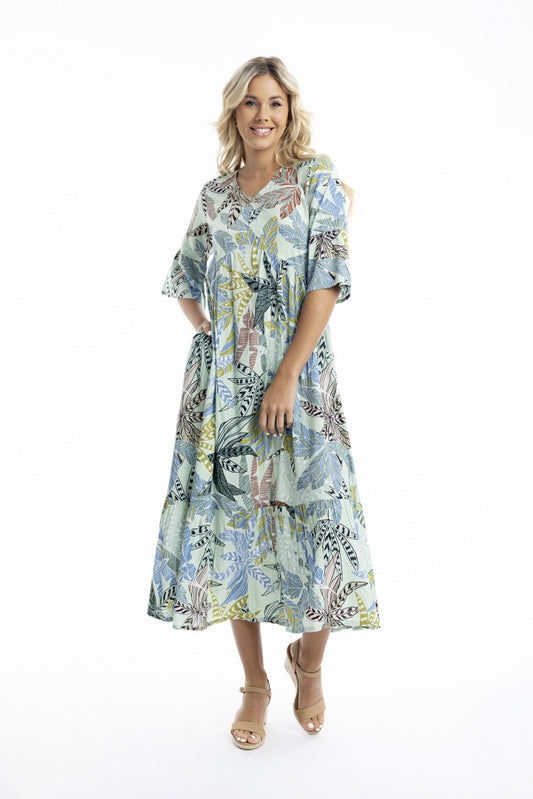 Fitzroy Dress Peak Maxi