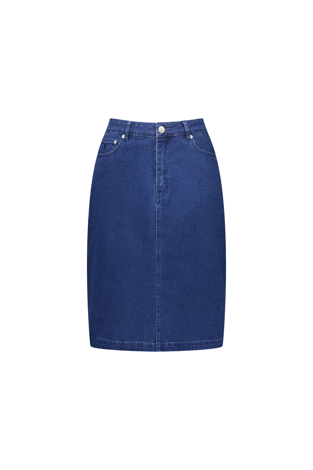 372AV Denim Skirt