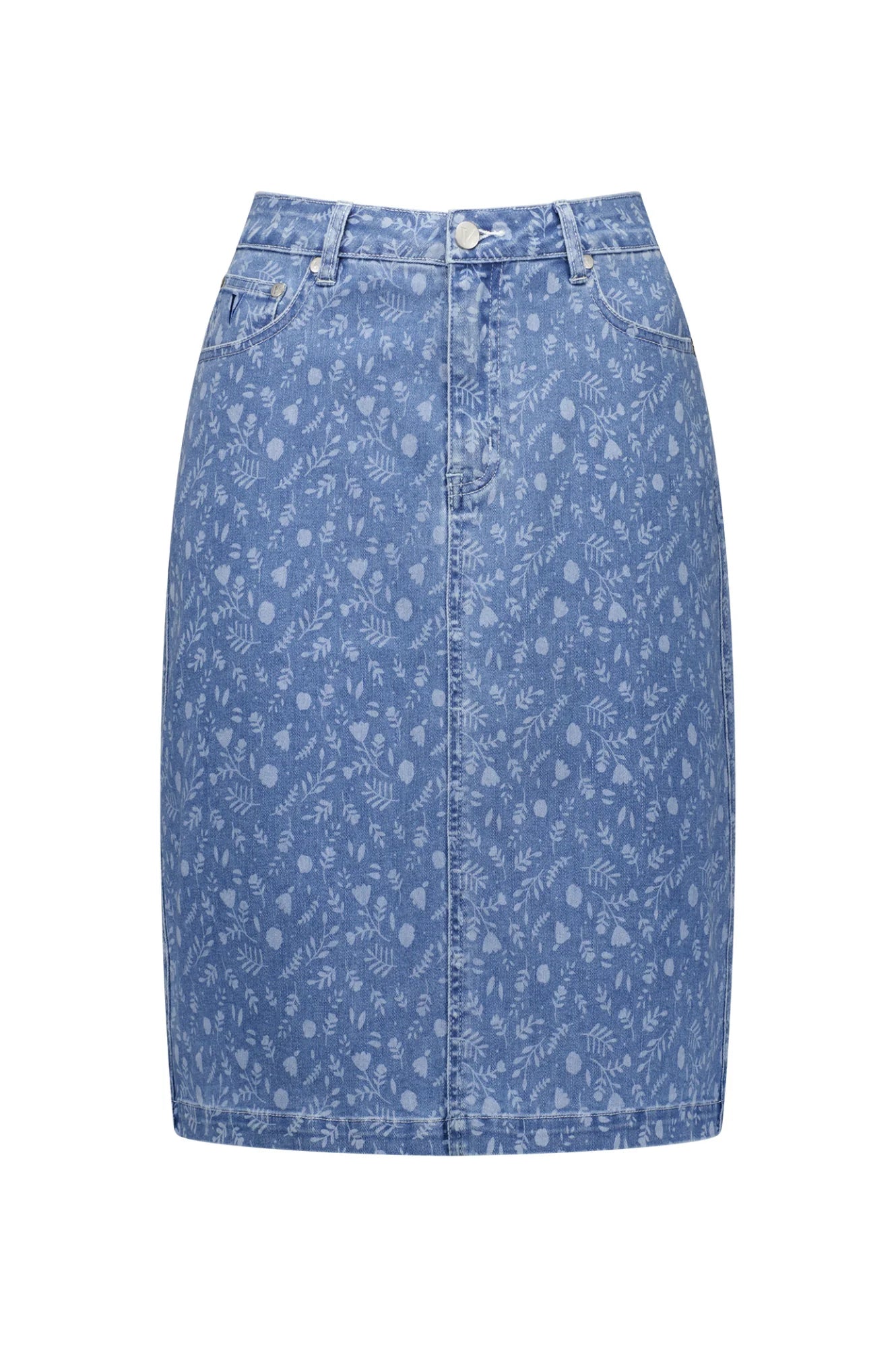 372AV Denim Skirt