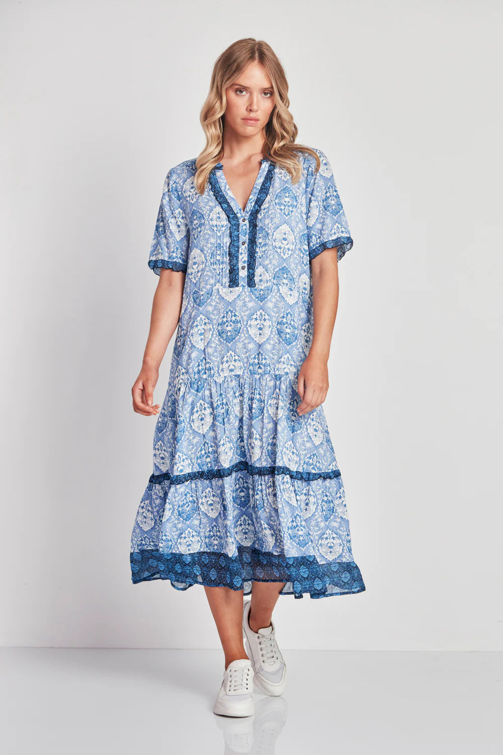 Verge Calypso Dress Print