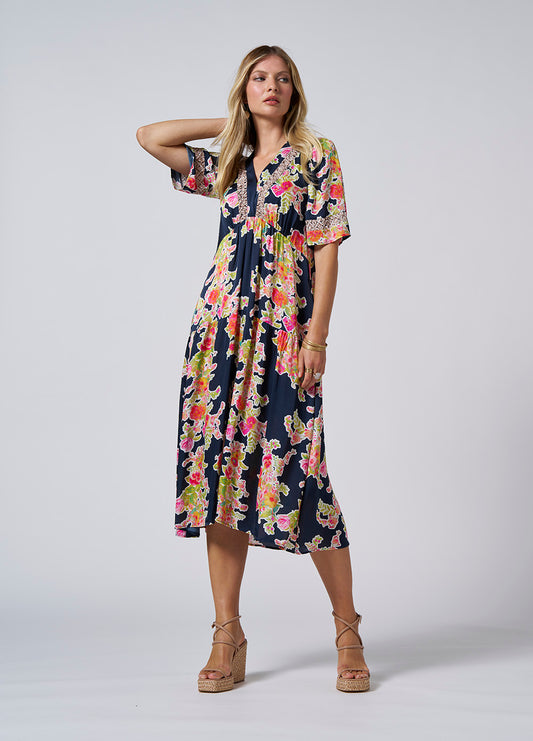 LS2837 Sante  Midi Dress