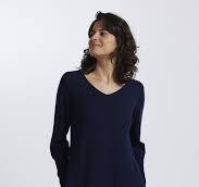 A-Line V Neck Knit by Royal Merino