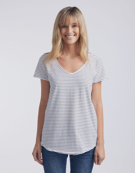 Fundamental Tee Stripe