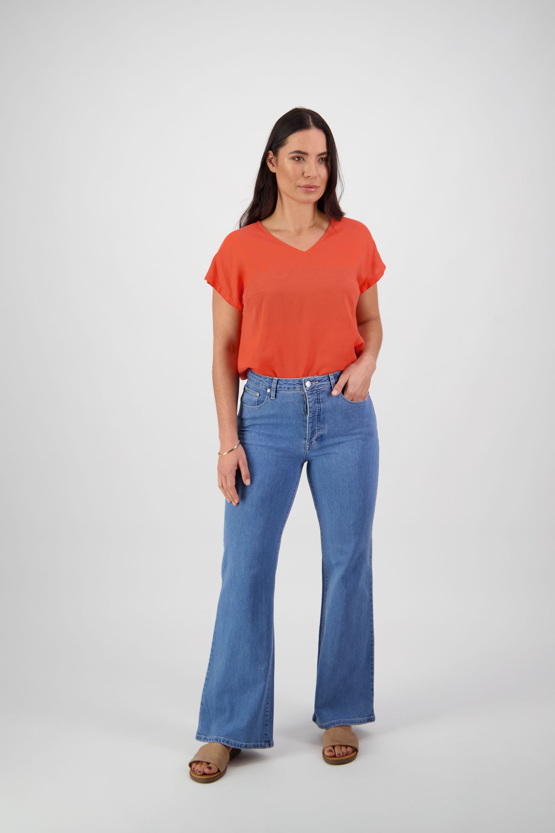 Vassalli Wide Leg Jean