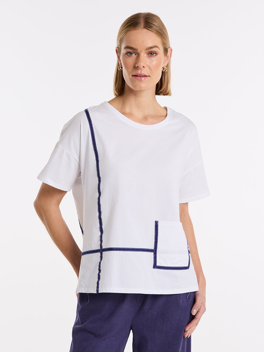 Boxy Tape Top