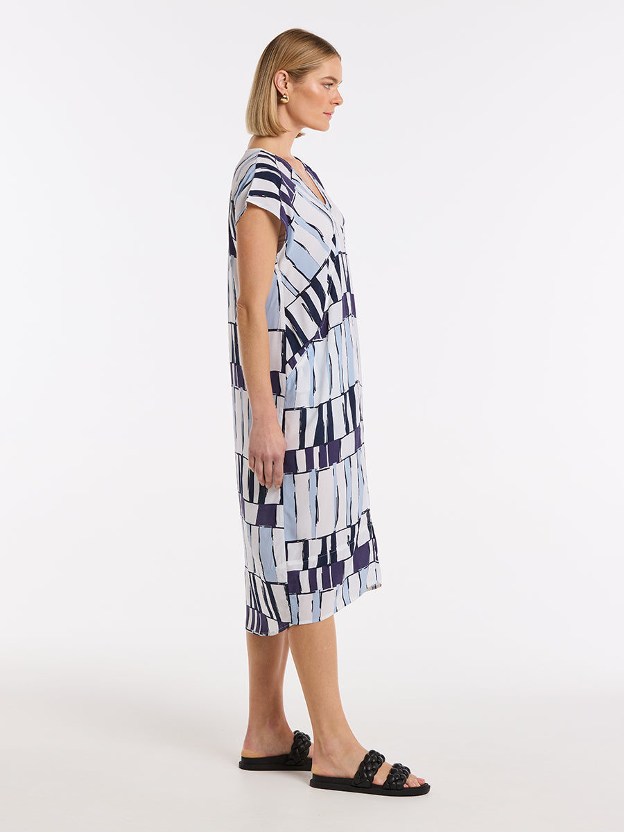 S/S Abstract Dress