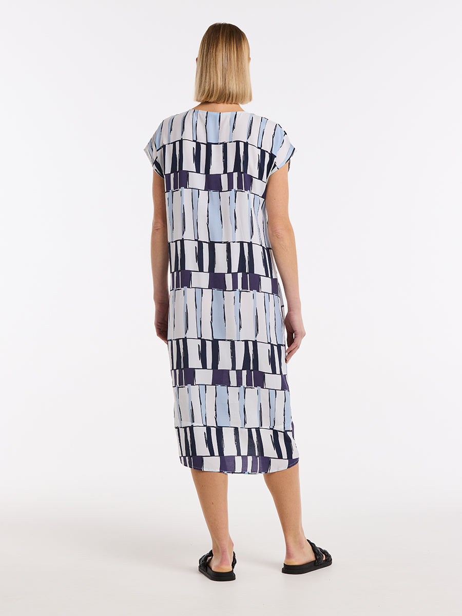 S/S Abstract Dress