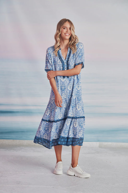 Verge Calypso Dress Print